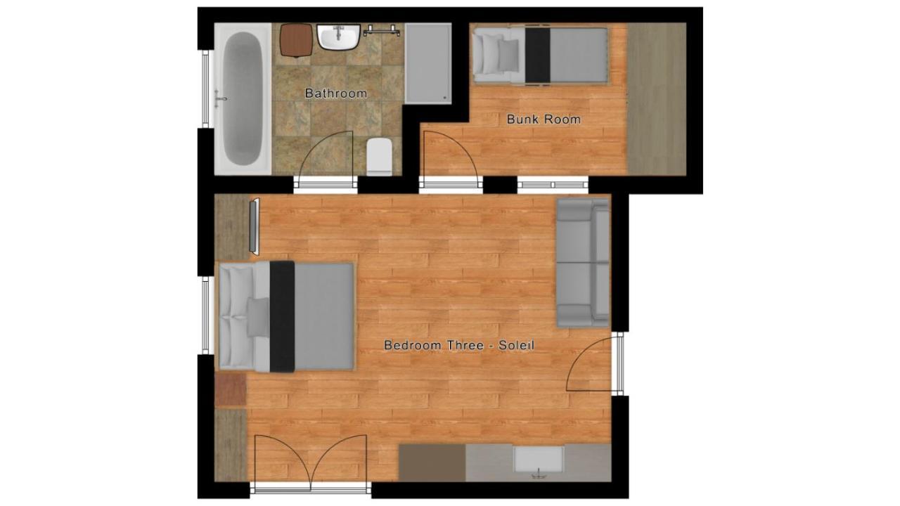 Chalet Aventure B&B Les Gets Exterior foto